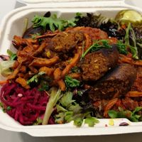 Shakshuka at Chickpea Restaurant in Vancouver