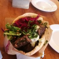 Chickebab at Chickpea Restaurant in Vancouver