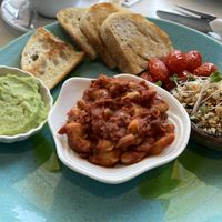 Yummy vegan breakfast ! at Nutmegs Patisserie  in Gillingham