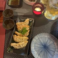 Vegetable gyoza   at Itadakizen in Shrewsbury
