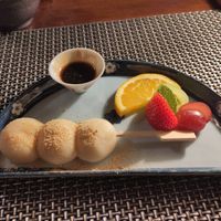 Kuromitso Dango at Itadakizen in Shrewsbury