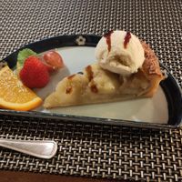 Apple pie at Itadakizen in Shrewsbury