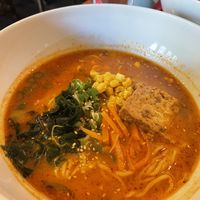 Spicy ramen  at Itadakizen in Shrewsbury