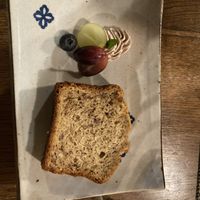 Banana bread   at Itadakizen in Shrewsbury