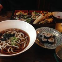 Udon noodles  at Itadakizen in Shrewsbury