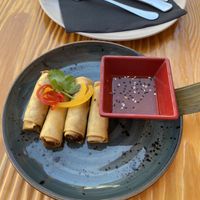 Spring rolls at Thai Corner in Alicante