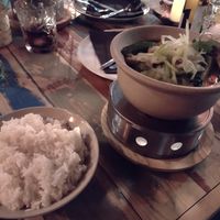 Green curry with tofu at Thai Corner in Alicante