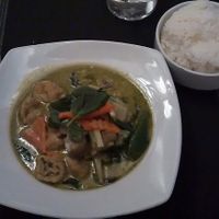 Gaeng Kiew Wan (green curry) at Thai Corner in Alicante