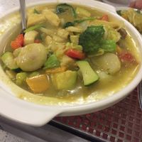 Thai curry at To Be Vegetarian Blackburn in Blackburn