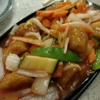 sweet and sour at To Be Vegetarian Blackburn in Blackburn