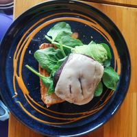 Portobello mushroom at Cafe Berlin in Akureyri