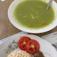 El menú de hoy. Poca proteína a mi gusto    at Govinda in Chiclayo