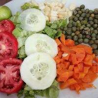 ensalada at Govinda in Chiclayo