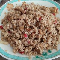 Arroz Chaufa at Govinda in Chiclayo