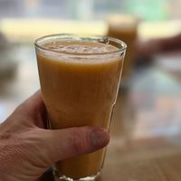 Jugo surtido at Govinda in Chiclayo