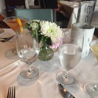 Tablescape  at Magnolias in Charleston