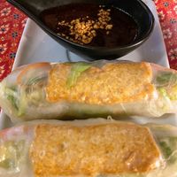 Fresh Spring Rolls with tofu at Thai Hut in Alamosa