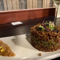 Red rice with vegetables   at La Bartola in Sevilla
