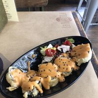 Sushi tempura   at La Bartola in Sevilla