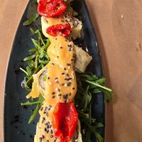 Vegan sushi at La Bartola in Sevilla