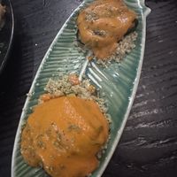 Courgette parcels   at La Bartola in Sevilla