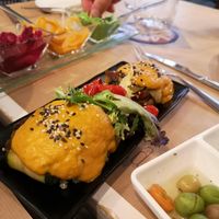 Courgette rolls at La Bartola in Sevilla