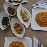 tastefull vegetarian meal! at Hafiza in Nijmegen