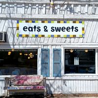 Front of building at Eats and Sweets in Lafayette