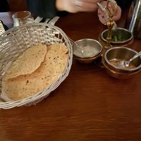 Spicy poppadoms   at Jaipur in Oslo