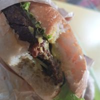 Burger at Velicious Burger in Strasbourg