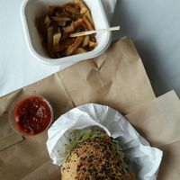 Mariatchi!! ❤ at Velicious Burger in Strasbourg