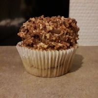 Cupcake praliné at Velicious Burger in Strasbourg