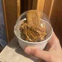 speculoos cupcake at Velicious Burger in Strasbourg