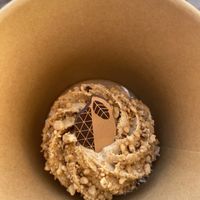 praliné cupcake at Velicious Burger in Strasbourg