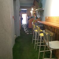 Inside at Velicious Burger in Strasbourg