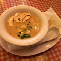 coconut milk soup at Bun Bo Vietnam- Raval in Barcelona