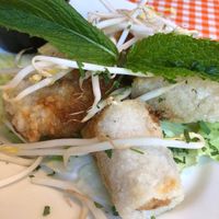 Rollitos nem de tofu at Bun Bo Vietam - Gotico in Barcelona