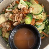 Vegan vermicelli bowl  at Bun Bo Vietam - Gotico in Barcelona