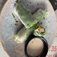 Fresh rolls  at Bun Bo Vietam - Gotico in Barcelona