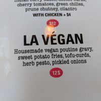 Poutine at Chic Shack in Quebec