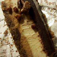 Vegan Raw Turtle Cheesecake. I refused to share. at Rawlicious in Cedar Rapids