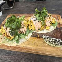 We shared these   at BSKT Cafe in Mermaid Beach