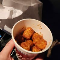 Cajun Tater Tots #Veganuary at The Playhouse & Swillburger in Rochester