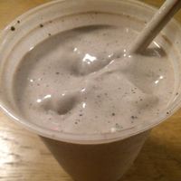 Oreo and coconut based vegan ice-cream milkshake at The Playhouse & Swillburger in Rochester