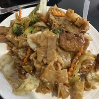 Pad see eiuw   at Thai Container in Christchurch