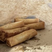 Spring rolls  at Thai Container in Christchurch