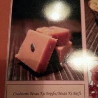 vegan dessert they offer at Om Namo in Minsk