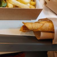 Vegan sticks at Fari's in Ljubljana