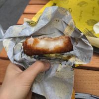 vegan mozzarella at Fari's in Ljubljana