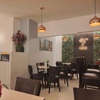 Interior (upstairs) at Fari's in Ljubljana